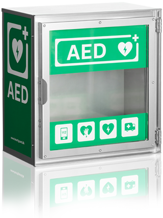 HeartGuard Protective Outdoor AED Cabinet